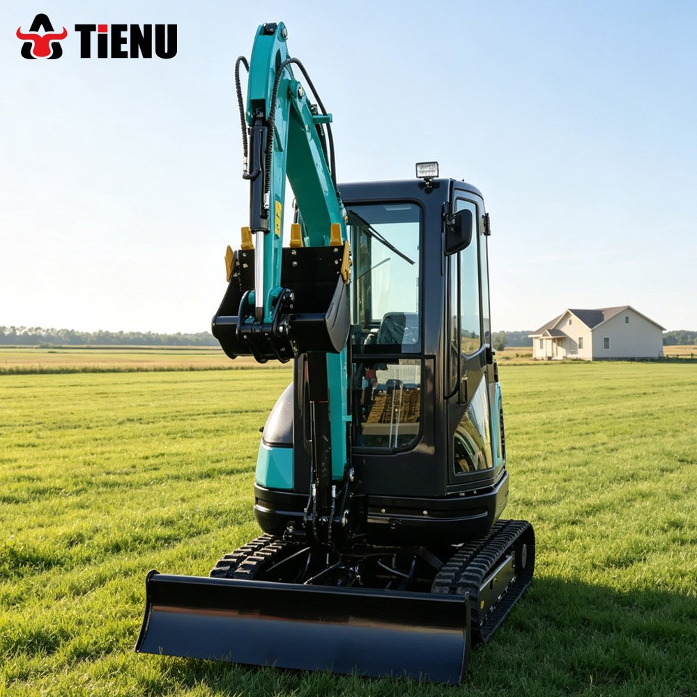 Urban Farming Indoor - Hydraulic mini Excavator Tracked Mini Excavator
