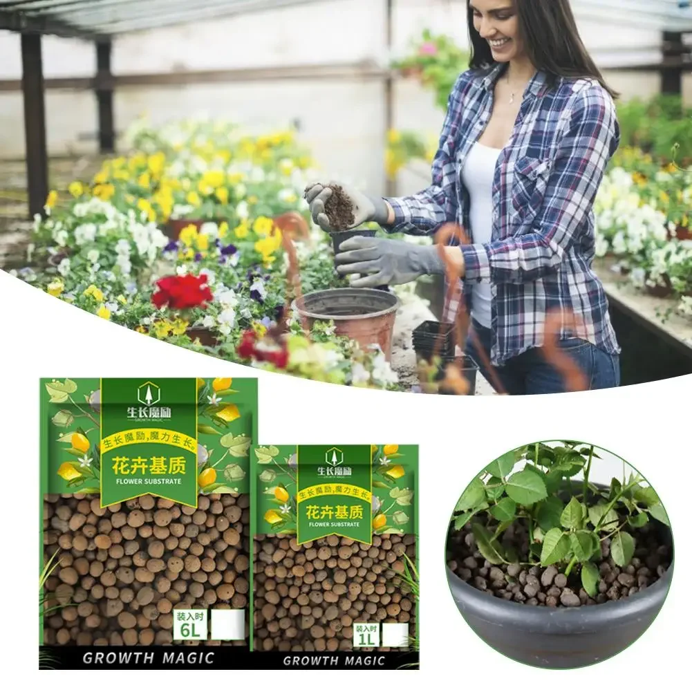 2L Organic Drainage clay balls - Clay Pebble Growing recension och pris