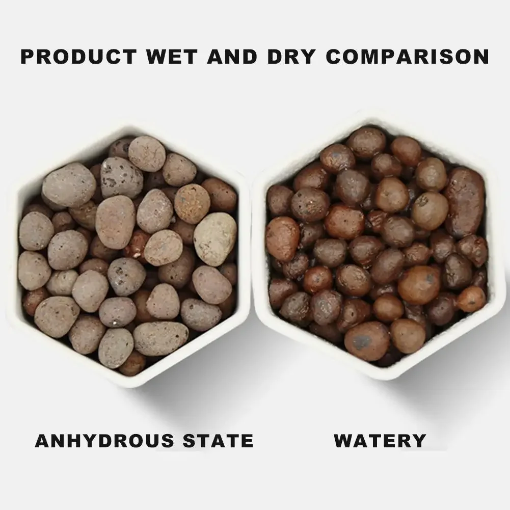 2L Organic Drainage clay balls - Clay Pebble Growing recension och pris