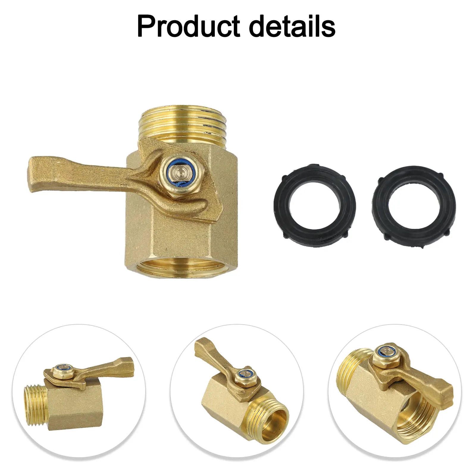 34 Inch Premium Brass Shutoff  - Gardena Hose Comfort recension och pris