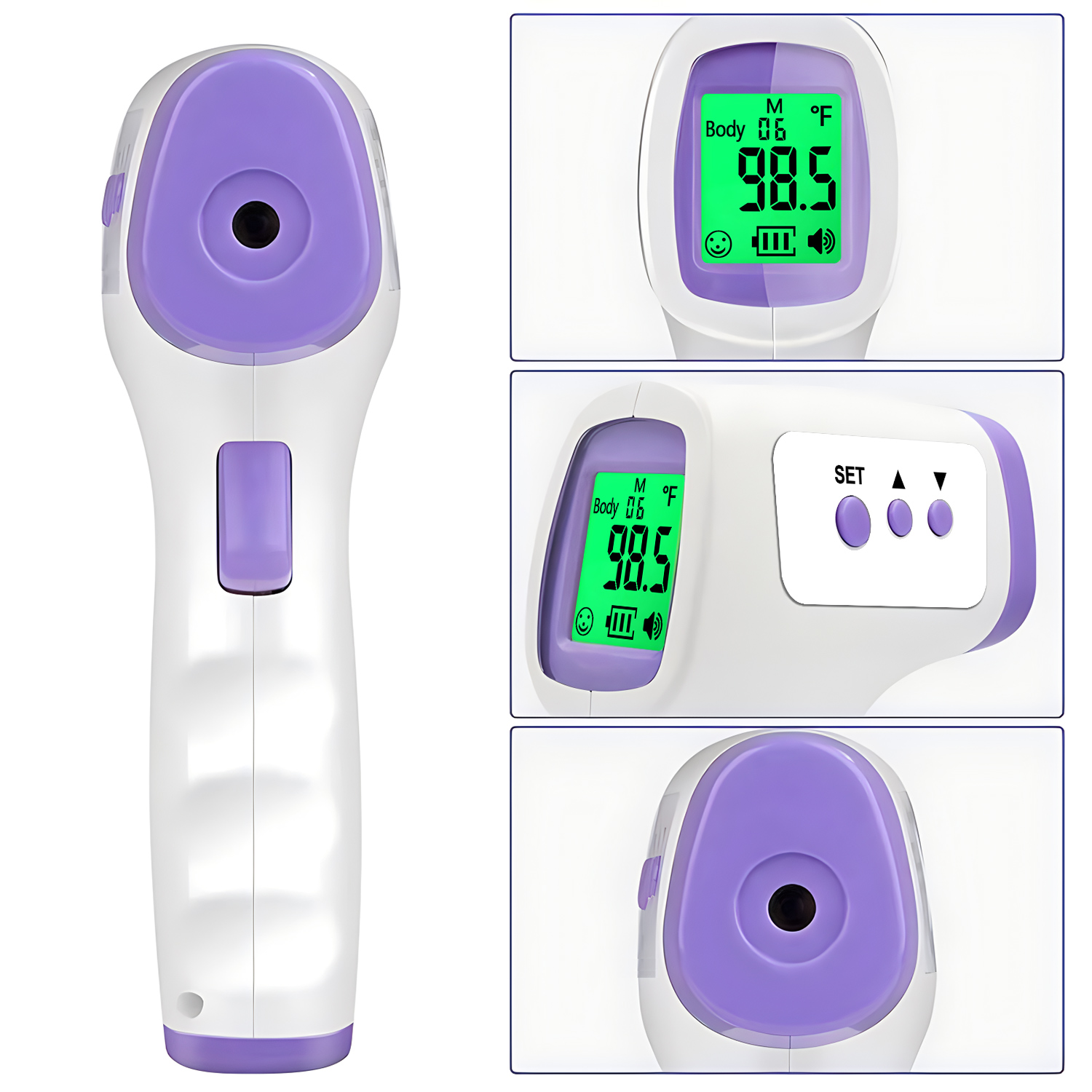 Non-contact Digital Infrared F - Do Oxygen Meter recension och pris