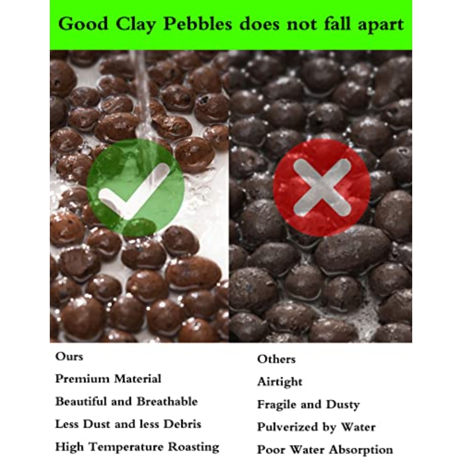 Voulosimi Clay Pebbles Hydropo - Clay Pebble Growing recension och pris