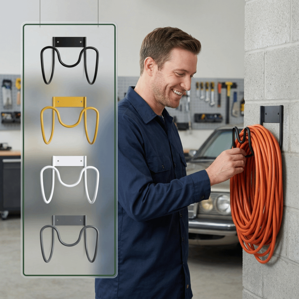 Rust Proof Garden Hose Holder  - Gardena Hose Flex recension och pris