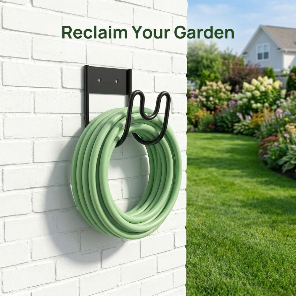Rust Proof Garden Hose Holder  - Gardena Hose Flex recension och pris