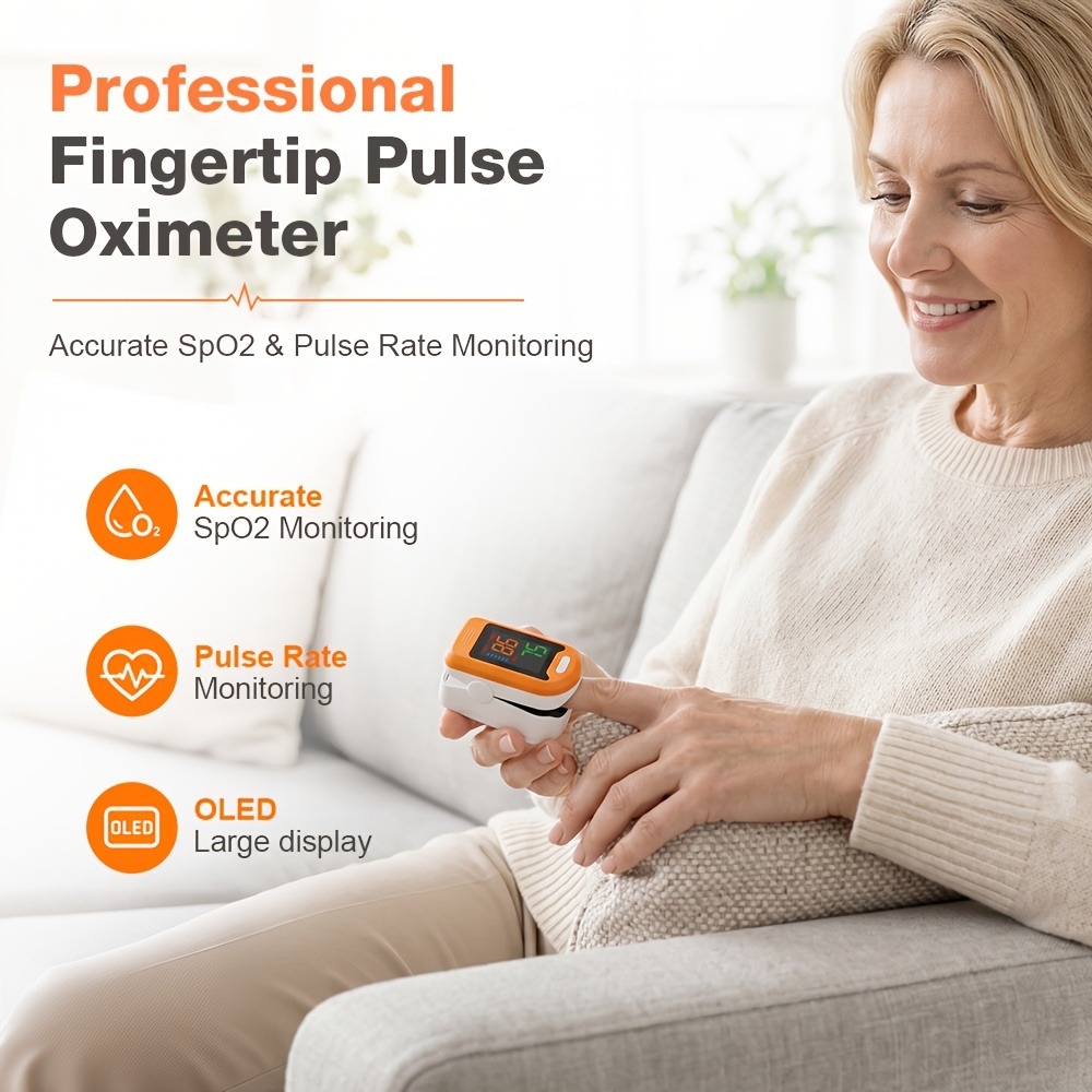 Fingertip Pulse Oximeter SpO2  - Do Oxygen Meter recension och pris