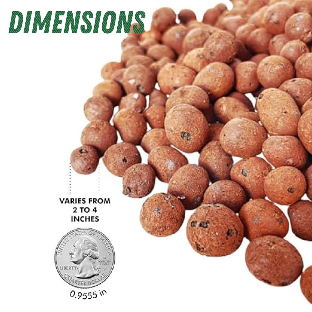 US Shipping Expanded Clay Pebb - Clay Pebble Growing recension och pris