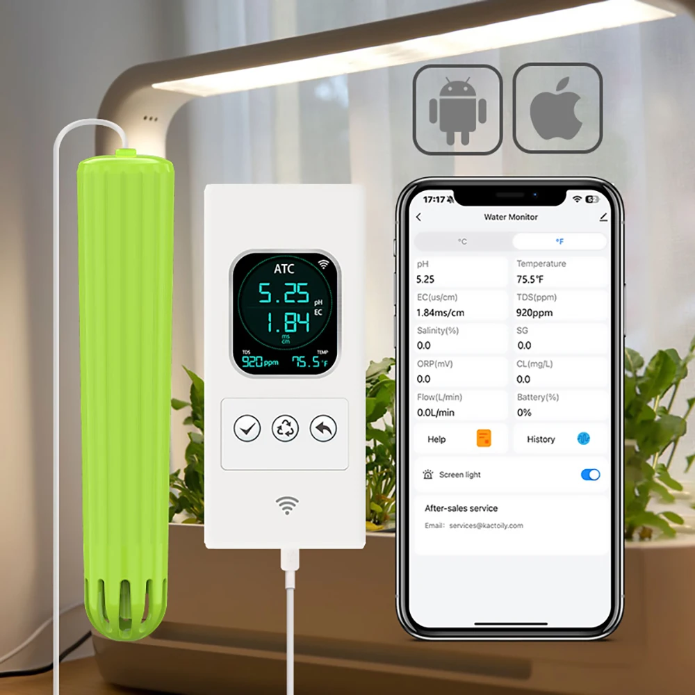 Kactoily 4-in-1 WiFi Sensor Ur - Urban Farming Indoor recension och pris