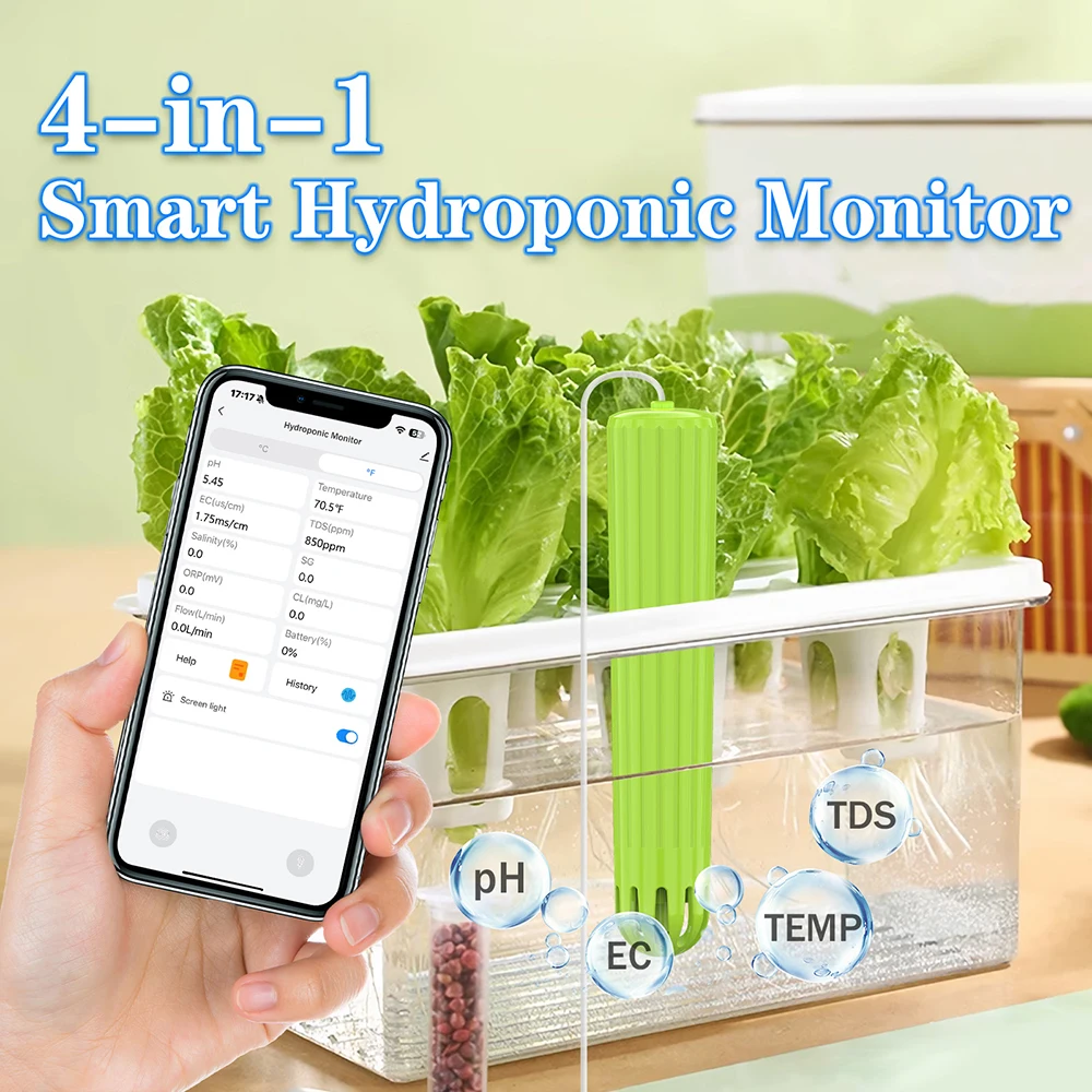 Kactoily 4-in-1 WiFi Sensor Ur - Urban Farming Indoor recension och pris