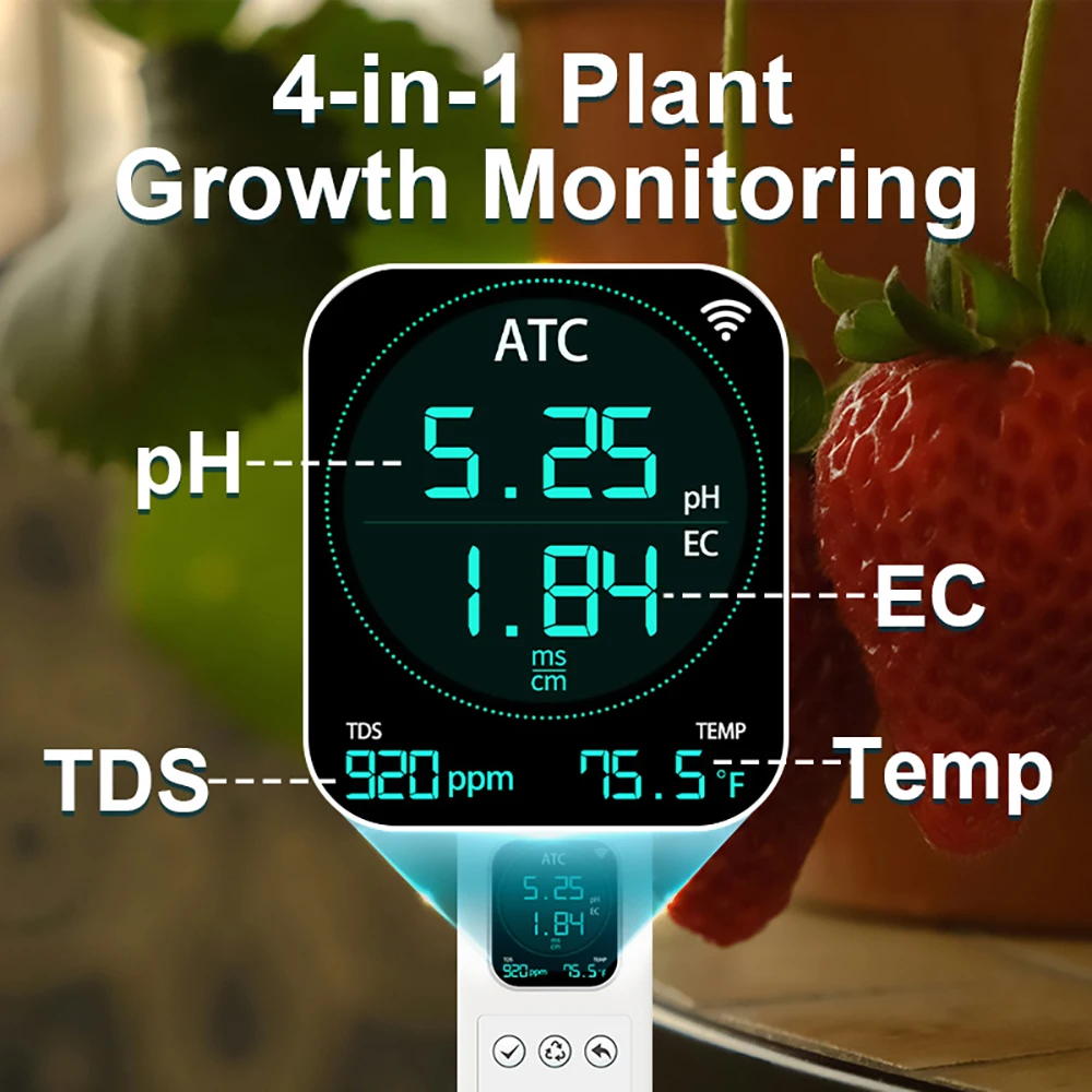 Kactoily 4-in-1 WiFi Sensor Ur - Urban Farming Indoor recension och pris