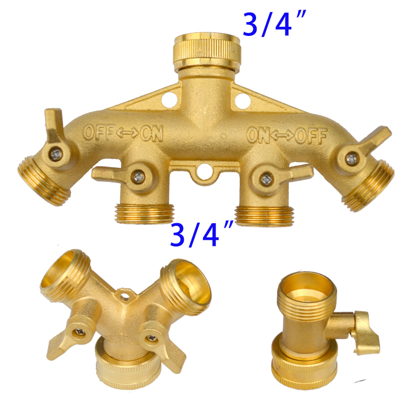 Heavy Duty Brass 1-2-4 way Spl - Gardena Hose Comfort recension och pris