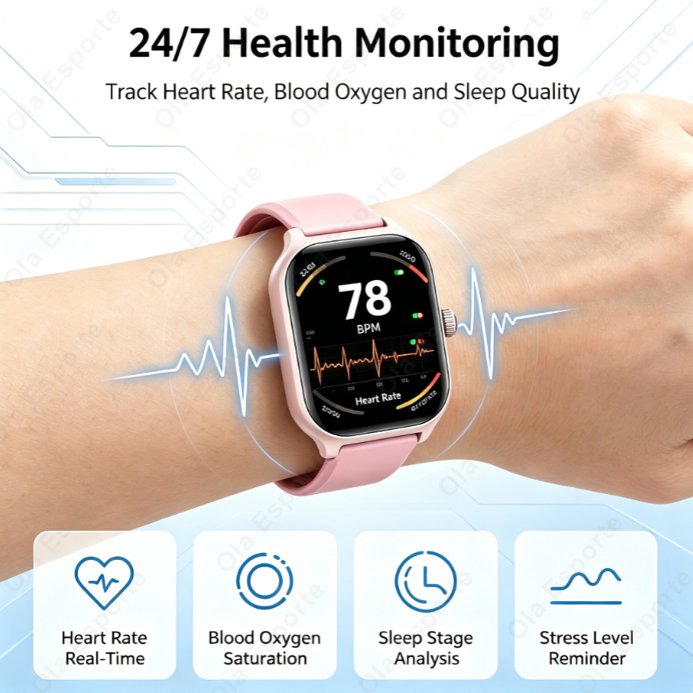 Smart Watch Plus Men Women Plu - Do Oxygen Meter recension och pris